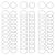 Nydotd 180 Pieces Hair Rings Braid Rings Hair Loop Clips Hair Hoops, Women Fashion Hip-Hop DIY Braid Rings Hair Clip Accessories for Dreadlocks (12mm+14mm, Silver) 12mm+14mm Silver