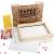 Waterproof Paper Making Screen Kit to Craft Your Own Handmade A5 Paper: Wood Deckle  Mesh Screen  Plastic Grid  Confetti  Sponge  4 Couch Felts & Video Instructions