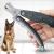 Professional Dog Nail Trimmer for Anxiety Sensitive Dog, Quiet Smoothest Sharp Dog Nail Clippers for X Large Medium Small Size Breed, Heavy Duty Metal Dog Nail Grinder for All Dogs with Thick Toenail