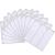 Blulu 648 Pieces French Manicure Nail Stickers Strips, Self-Adhesive Nail Sticker Tips for Manicure Decoration DIY Tools (Moon Shape Design, 648 Pieces)