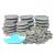 Lifetop 120PCS Painting Rocks  DIY Rocks Flat & Smooth Kindness Rocks for Arts  Crafts  Decoration  Medium/Small/Tiny Rocks for Painting Hand Picked for Painting Rocks