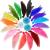 Wonwood_direct 20 pieces Square Jongliertcher Dance towels colorful chiffon towels colorful towels in 20 colors 60x60cm performance scarves for kindergarten children party activities accessories decoration