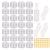 70 Pcs Empty Plastic Cosmetic Jars 5ml Sample Containers Pots Bottles sample pots for cosmetics Travel Cosmetic Jar Pots with Lids travel pots for cream travel cream pots for toiletries Transparent-70pcs-5ml