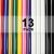 XSEINO HTV Heat Transfer Vinyl for T-Shirts 12x10 -13Pack Perfect Iron On Vinyl for Cricut Silhouette Cameo or Heat Press Machine - 9 Assorted Colors Iron on Vinyl(Total 12in*10ft) 12*10 Multicolor-13p