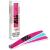 Mylee 3 Pack Double Sided Half Moon Nail File 100/180 Grit - Salon Quality Nails Professional Manicure Tool - Use on Natural Nails or Extensions