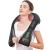 Snailax wireless massage device Shiatsu neck massage device with heat function massage device with 4D-rotating muscle relaxation for neck shoulder back gifts for men/women/mom/dad black