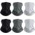 6 Pieces Neck Gaiters Reusable Face Scarf Summer Face Mask Uv Protection Mens Breathable Balaclava, Polyester