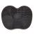 Make-up Brush cleaner made Of Silicone/Multiple Rugged Patterns and Has Strong suctions Size : Small | Colour : Black 