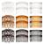 18 Pieces French Side Combs BOJVESH Plastic Side Hair Twist Decorative Comb with Teeth Hair Combs Slides Hair Clips Accessories for Women Bridal Wedding Veil Girls Thick and Fine Hair