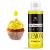 Food coloring - 160ml of liquid concentrated food colors for cakes decoration baking cookies macaron - sugar -free food coloring for drinks tortendendeko DIY slime Osterei (lemon)