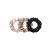Slip Silk Large Scrunchies in Black  Pink  and Caramel - 100% Pure 22 Momme Mulberry Silk Scrunchies for Women - Hair-Friendly + Luxurious Elastic Scrunchies Set (3 Scrunchies) 3 Count (Pack of 1) Black  Pink  Caramel