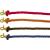 Cotton drawstring reins for Pony Games red standard