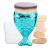 UNIMEIX Sunscreen Brush for Face Kabuki Brush Sunscreen Applicator for Kids Foundation Makeup Brushes for Liquid Foundation Powder Cream Contour Buffing Stippling Blending Blue