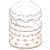 Yxiang 8PCS Crystal Headbands for Women  Pearls Flower Hairbands Fashion Rhinestone Headband Gold Sliver Metal Headband Decorative Headpiece Headdress for Kid Girl Women Bride 8 style