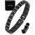 Magnetrx Ultrastarkes Titan Magnnet hardship for women - Magnet bracelets for women - Magnetic Titan Arm Band Langing with size determination tools women bracelets (black)