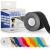 Proworks Kinesiology Tape | 5m Roll of Elastic Muscle Support Tape for Exercise Sports & Injury Recovery Black