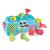 Clementoni 17042 Baby Clementoni workbench motor skills made of 100% recycled material for the development of the senses tool box with hammer screws & screwdrivers for small children from 10 months
