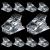10 PCS Nail Tips Clip for Quick Building Extension Nail Plastic Finger Extension UV LED Builder for DIY Manicure Nail Art 10 Count (Pack of 1)
