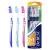 Dr. Best Hoch-deep toothbrush medium benefit pack (2 pieces + 1 piece free).The shorter rows of bristle to clean the tooth surface and the longer to clean the interdental spaces New