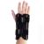 Copper Fit Unisex Adult Fingerless Rapid Relief Adjustable Wrist Wrap with Ice Pack or Heat Therapy Black Adjustable