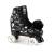 Epic Skates Epic Skates Womens Luv Quad Roller Skates , Black/White Black/White US Ladies 7/EU 37.5
