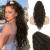 Ponytail Extension for Women BARSDAR Claw Clip on Ponytail Extensions Long Curly Corn Wavy Dark Brown Clip in Ponytail Synthetic Natural Soft Hairpiece for Girls Daily Halloween(18'' Dark Brown) 18 Inch Dark Brown