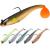TRUSCEND Pre-Rigged Jig Head Soft Fishing Lures Paddle Tail Swimbaits for Bass Fishing Shad or Tadpole Lure with Spinner Premium Fishing Bait for Saltwater Freshwater Trout Crappie Fishing A-3.50.45oz