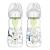 Dr. Brown's Natural Flow Anti-Colic Options+ Wide-Neck Baby Bottle Designer Edition Bottles Dino Decos 9oz/270mL Level 1 Nipple 2-Pack 0m+ 2 Pack 9 oz Dinosaur