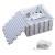 Knitiq Blocking Mats for Knitting - Extra Thick Blocking Boards with Grid Lines - Crochet Blocking Board - Includes 100 T-pins and Reusable Storage Bag for Needle or Knitting Board (9 Pack) Standard Mat Set