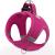Joyal dog harness reflective soft padded dog dishes air-mesh breathable breast dishes for puppies small dogs XS bright pink XS breast: 34-38cm hot pink