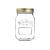 Kilner Round Glass Screw Top Lid Preservation Storage Jar 0.5 L 0.5 Litre Single