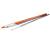 Eulenspiegel 955512 - Professional brush set round brush size 3 cat's tongue brush size 2 and 8