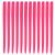 12 Pcs Colored Party Highlights Colorful Clip in Hair Extensions 22 inch Straight Synthetic Hairpieces for Women Kids Girls, Hot Pink C Hot Pink 12Pcs