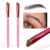 2 PCS Multi Function Eyebrow Brush Set, Professional Square Angled Eyebrow Brush 4D Hair Stroke Eyebrow Brushes Magic Hairline Eye Brow Brush Three-dimensional Concealer Makeup Brush Multi-function Eye-brow Brush for Women and Girls