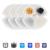 Wonder Creature Cat Fountain Filter, 4/8 Pack for 2.5L/84 oz Stainless Steel Cat Water Fountain and Fantasy Cat Fountain, Cat Fountain Replacement Filter Pack