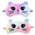 Sleeping mask for children 2 -pack soft blind lift for plush sleeping eye cover sweet animal sleeping eye protection for girls boys travel napty accessories (colorful cats style)