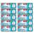 200 pieces of garbage bags with handle 50 liters 20 pieces per roll tearproof and liquid -tight product & packaging recyclable pack with 10 rolls 20 pieces (10 pack)