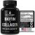 Biotin and Collagen Supplements - 10000mcg Biotin + Bovine Collagen Advanced 2-in-1 Hair Growth Vitamins Supplement Complex. Hair Loss Pills for Men and Women. Vitamins for Hair Growth and Thickness