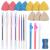 Tailors Chalk Sewing Fabric Chalk and Fabric Markers for Quilting 10PCS Tailor s Chalk 4PCS Heat Erasable Fabric Marking Pens with 4 Refills 3 PCS Sewing Fabric Pencils
