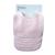Baby Boys Girls Double Layer of Cotton Bandana Drool Soft Absorbent Drooling Bibs (7 Pieces) (Pink)