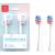 Oclean Replacement Toothbrush Heads for Kids Compatible with all Oclean Electric Handles FDA Approved (2 Pack) White White Kids Refills (2 Pcs)