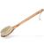 Janrely Bath Dry Body Brush Natural Bristles Back Scrubber With Long Wooden Handle For Cellulite And Exfoliating
