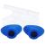 Super Sunnies Slim Flex UV Eye Protection FDA Compliant Individual Tanning Goggles Eyeshields (Blue)