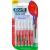 GUM TRAV-LER 0 8mm candle red Interdental+6 caps 6 pcs toothbrush by Gum