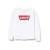 Levi's Kids l/s batwing tee Baby Boys 9 Months White