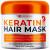 BELLISSO Keratin Hair Mask - Hydrating Conditioner Treatment  for  Dry Damaged Hair - Deep Moisturizer  Intense Repair  for  Women