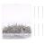 1000PCS Straight Pins  Durable Stainless Steel Dressmaker Pins  Straight Pins Sewing with Plastic Boxes  Fine Satin Pins  Flat Head Pins for Jewelry Making  Sewing Crafts