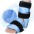 REVIX Ankle Ice Pack Wrap for Foot Pain Relief and Feet Injuries, Reusable Gel Ice Cold Packs for Achilles Tendonitis, Plantar Fasciitis, Sprained Ankles and Heels Blue
