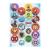 dekora Avengers Mini Wafer Discs Edible Decorations for Cupcakes Cookies and Muffins Perfect Party Supplies 3 4 CM