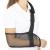 Vive Mesh Shoulder Sling - Arm Brace For Torn Rotator Cuff Injury - RightLeft Support For Men and Women - Adjustable Immobilizer For Shower - Stabilizer For Elbow Wrist Thumb Injuries Dislocation Black